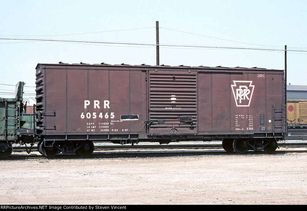 Pennsylvania box PRR #605465